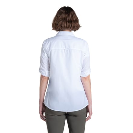 Craghoppers Dames/Dames Kiwi III Shirt Met Lange Mouwen (Wit)