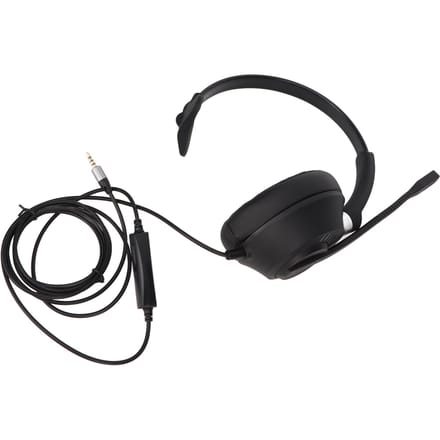 3,5 mm Zakelijke Headset ENC Ruisonderdrukking Volumeaanpassing Mono Telefoonheadset met Microfoon