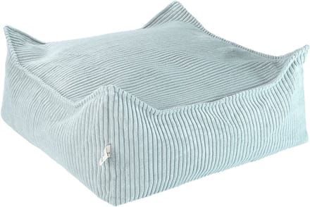 Wigiwama Corduroy Square Ottoman / Poef - 80x70x50cm - Peppermint Green