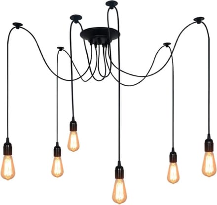 OHNO - Woonaccessoires - Bianca Hanglamp - Zwart - Tijdloos - Modern - Industrieël