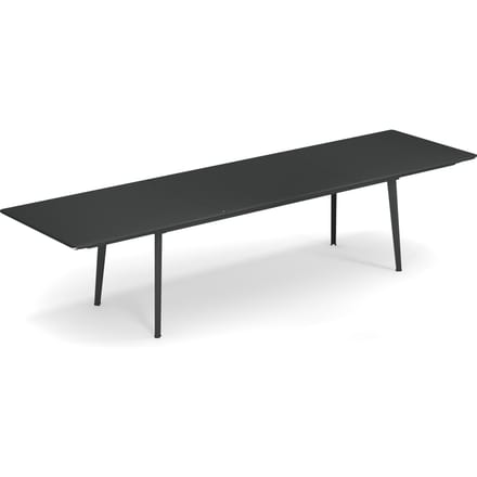 Emu Plus4 Verlengbare tafel - antiekijzer - 220 x 90 cm