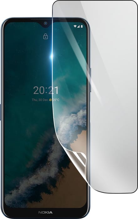 3mk, Geschikt voor Nokia G50, Schokbestendige Hydrogel Screenprotector, Transparant