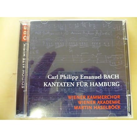 CD BACH, C.P.E. - Bach: Cantates pour Hambourg ORFCD306 Japon Classique Occasion
