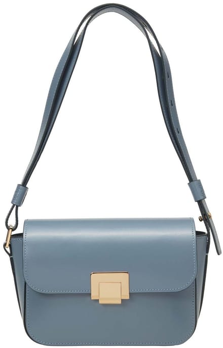 Marc O'Polo Schoudertas Thora Crossbody Bag Grey Sky Blauwgrijs