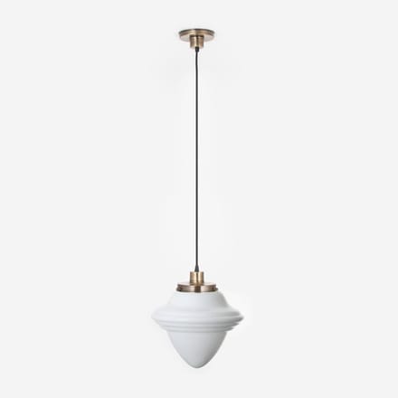Hanglamp aan snoer Acorn Large 20's Brons - Art Deco Trade