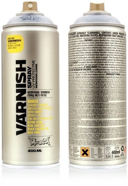 Montana TECH VARNISH Spray Spuitbussen - 400ml - Mat T1010