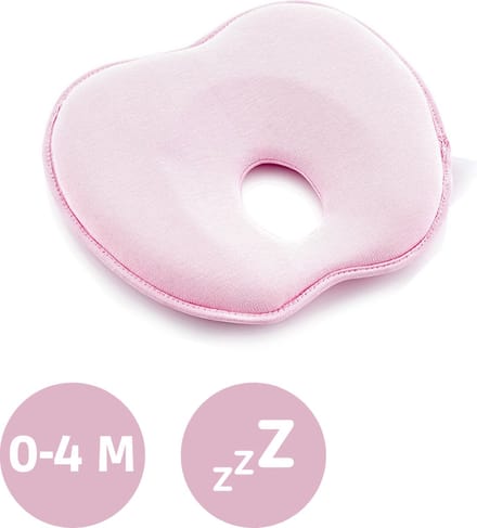 Babyjem Kussen Vlak Hoofd Preventie - Pink