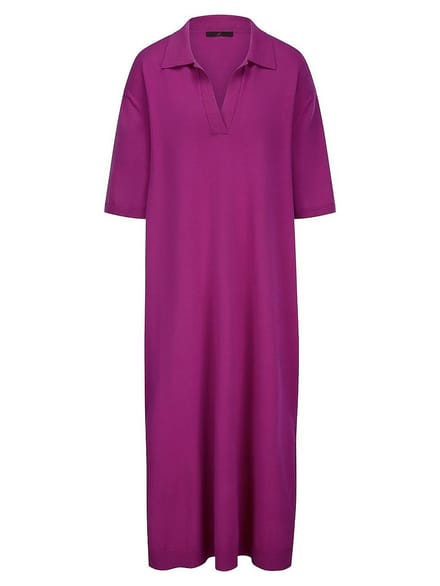 Tricotjurk polokraag Van Emilia Lay pink