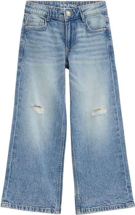 WE Fashion Meisjes wide leg jeans