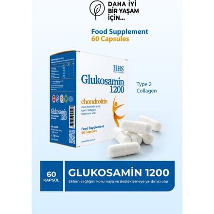 HHS Glucosamine 1200 60 Gélules 1 PC