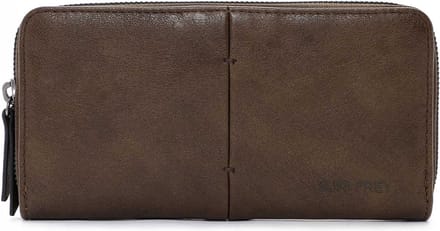 SURI FREY Portemonnee Livy Zip Around Wallet Mud Bruine