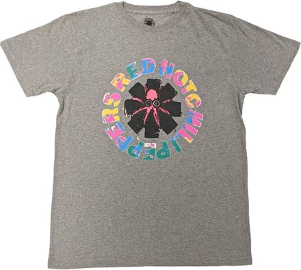 Red Hot Chili Peppers - Octopus Heren T-shirt - S - Grijs
