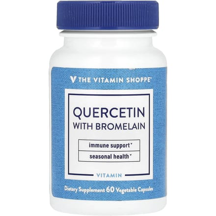 Met Quercetine en Bromelaïne, 60 Vegetarische Capsules