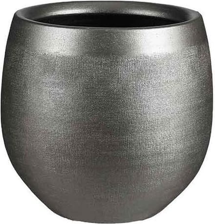 Mica Decorations douro ronde bloempot donkergoud maat in cm: 20 x 23