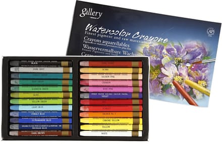 Mungyo Gallery Aqua Crayons Aquarelkrijt Set 24 stuks