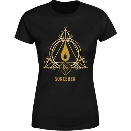 Dungeons & Dragons Sorcerer Women's T-Shirt - Zwart - S