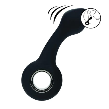 Levelz - Vibrerende Gladde Siliconen Prostaat Vibrator met Ring