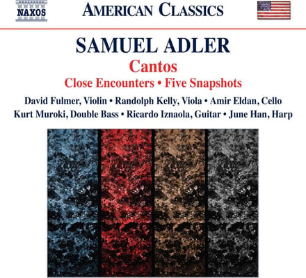 David Fulmer, Randolph Kelly, Amir Aledan, Kurt Mukori - Adler: Cantos (CD)