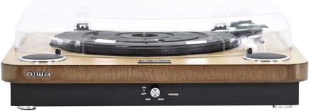 Bluetooth Houten Draaitafel met Ingebouwde Luidsprekers en USB