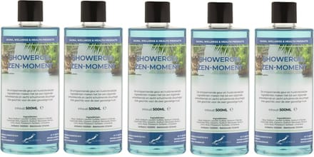Douchegel Zen Moment 500 ml - set van 5 stuks - Showergel