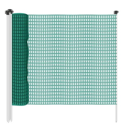 Camping Net Omheining Premium Huck groen 80cm 20m