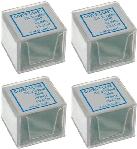 Store_8 - Microscoopglazen - 400 stuks - Hoogwaardige helderheid - 22