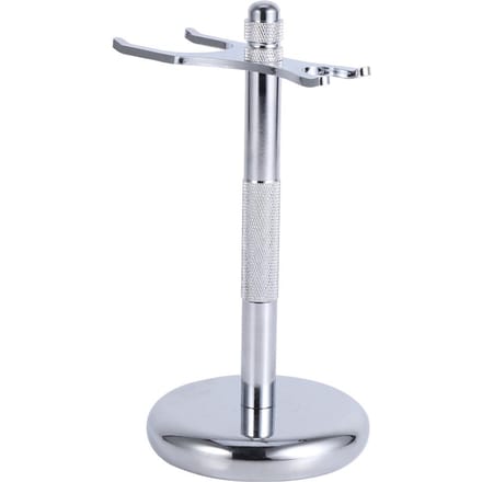 4 Soorten Modieuze Legering Scheer Gereedschap Stand Rek Frame Scheermes Borstels Houder 3# white