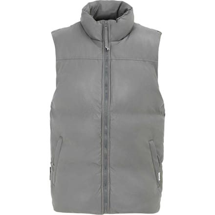 Firetrap Herenvest met PU-vulling (Donkergrijs)