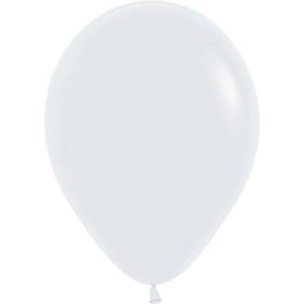 Sempertex Ballonnen Fashion White | 50 stuk | 5 inch | 13cm