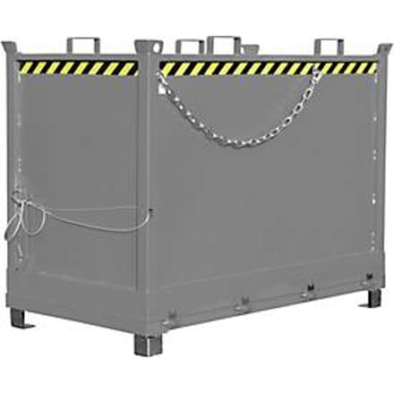 Bodemklepcontainer FB 2000, grijs