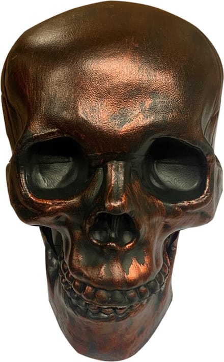 Fjesta© Halloween schedel brons - 16cm x 13cm x 11cm
