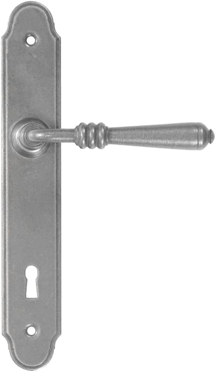SEART GROUP DEVON - Deurklink - Staal - 90mm - Met Sierlijke Schild