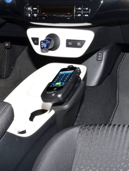 Kuda houder geschikt voor Toyota Prius 2016-2019 Kleur: Zwart
