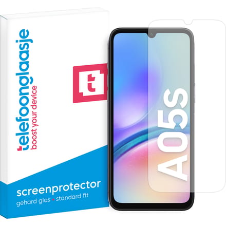 Samsung Galaxy A05s screenprotector gehard glas