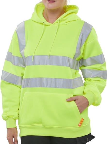 Beeswift Hoody/Sweatshirt - Geel - Maat S
