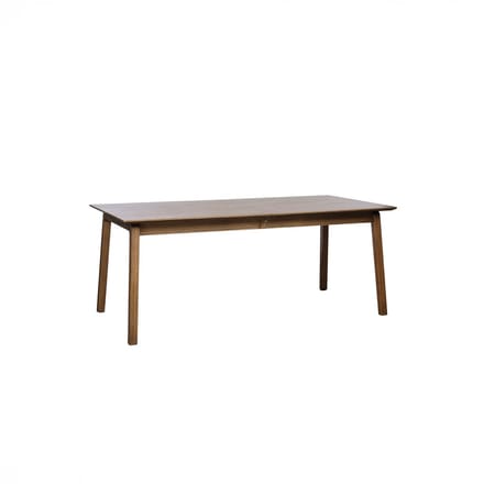 Giga Living Eettafel Bari - Donkerbruin - 95x190-290x75 cm