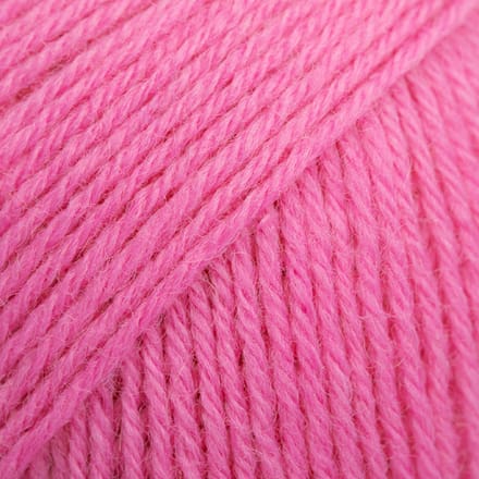 DROPS Fabel Uni Colour - 102 roze - Wol Garen