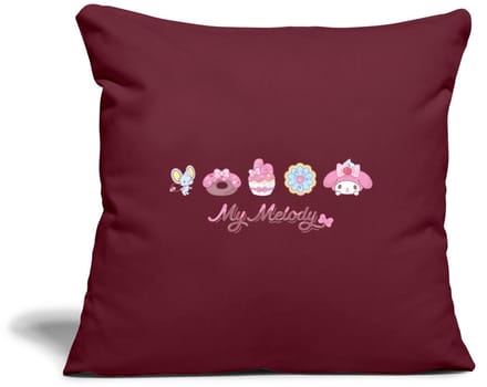 My Melody Met Flat En Gebakjes Sierkussenhoes, 45 x 45 cm