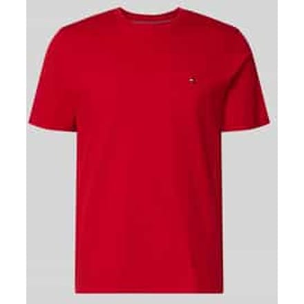 Regular fit T-shirt van puur katoen