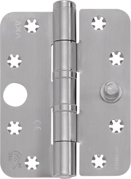 Axa Schijfscharnier Ronde Hoek 114X90X3 Skg3 Rvs