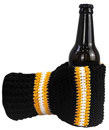 Bierwanten handschoenen - Gebreide drankhouder voor geschenken