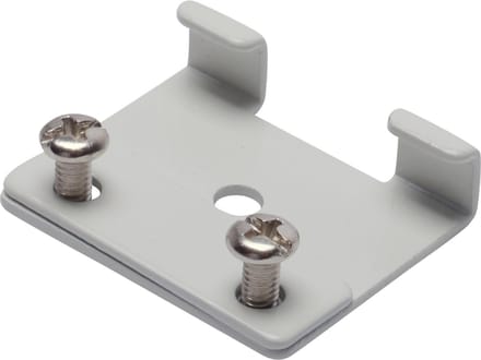 2 Klemmen voor Wandst. 2 Klemmen voor Wandst.