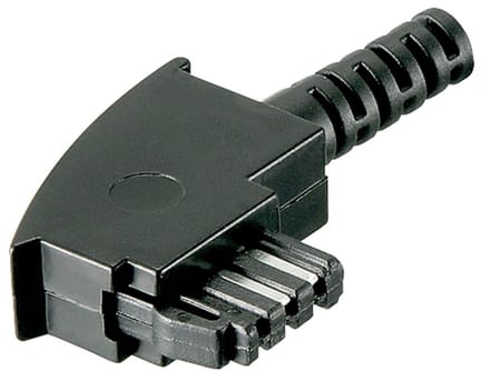 Goobay TAE-F male with Cable Protector