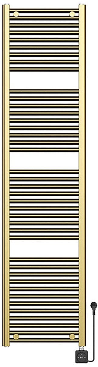 Wiesbaden Elara Elektrische Radiator Smart WiFi 181,7 x 45 cm - Geborsteld Messing