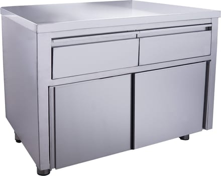 Schuifdeurkast - 2 Lades 1200x700mm, Saro 700-2205
