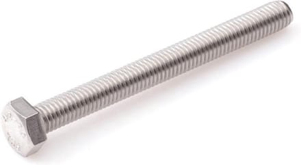 Tapbout RVS A2 zeskantkop M8x40 per zak a 4 stuks