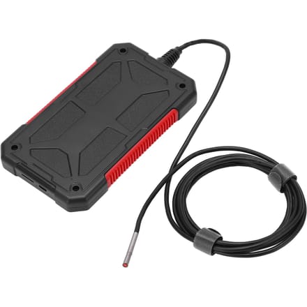 P40 Endoscope Industriel HD 3,9 mm Caméra d'Inspection Borescope Étanche avec Écran pour la Maintenance d'Équipement 2m black