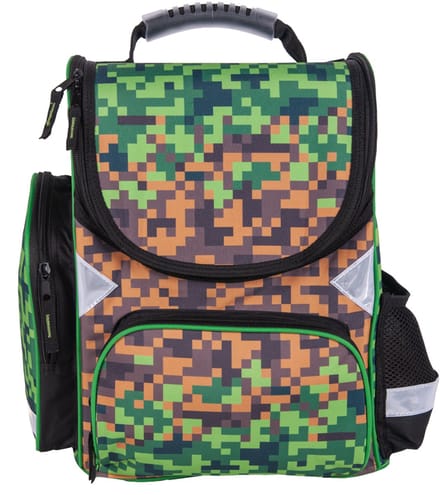 Paso Gamer Pixel Schooltas - Lichtgewicht & Ruim voor Jongens