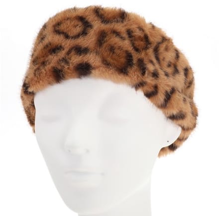 Haarband- Hoofdband - Bansko - Panter Naturel -Winter -Warm