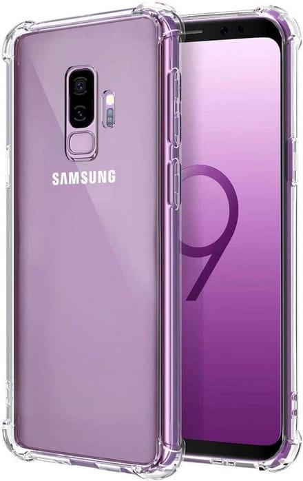 Hoesje geschikt voor Samsung Galaxy S9 Plus - Back Cover Transparant Shockproof